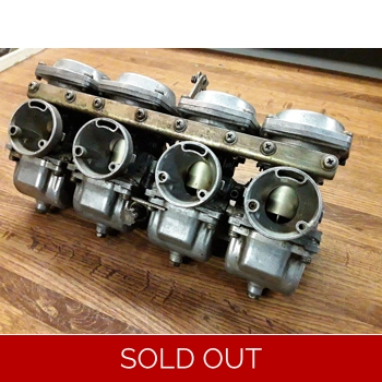 1981-83 Suzuki GS650G Carburetor Bank